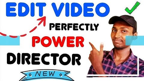 Edit Videos In Powerdirector | How to Edit Videos on Android Mobiles | Tamil | Mahi Tech Tamil