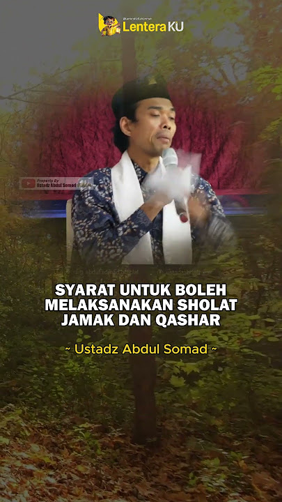 Inilah syarat-syarat untuk dapat mengerjakan solat jamak dan Qasr #uas #solat #fyp #viral #short