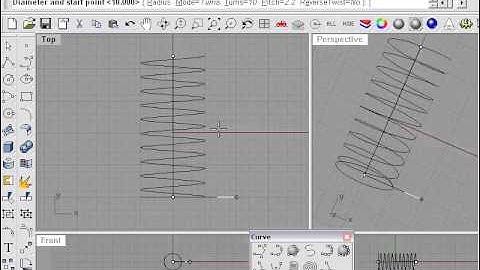 Learning Rhino---Lesson1 Helix