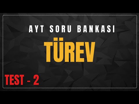 AYT SORU BANKASI - TÜREV TEST 2