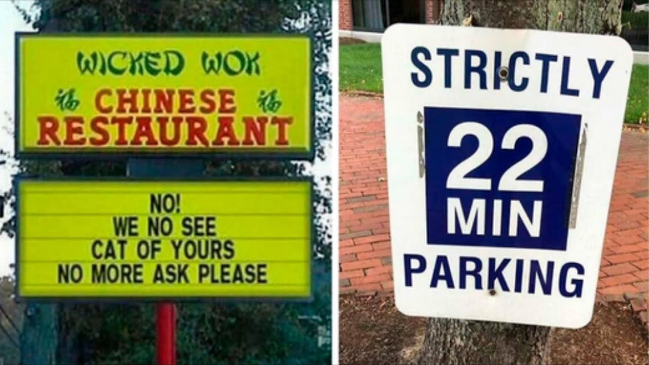 Times Signs Were So Funny, They Had To Be Shared On This Instagram Page ...