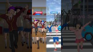 Compilations Nervy Funk Dance Trend SAKURA School Simulator #sakuraschoolsimulator #shorts #tiktok