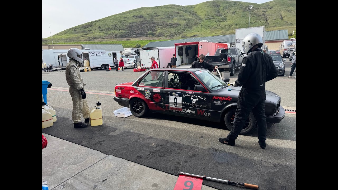 Live At Sonoma, Im Driving first stint in the Rain
