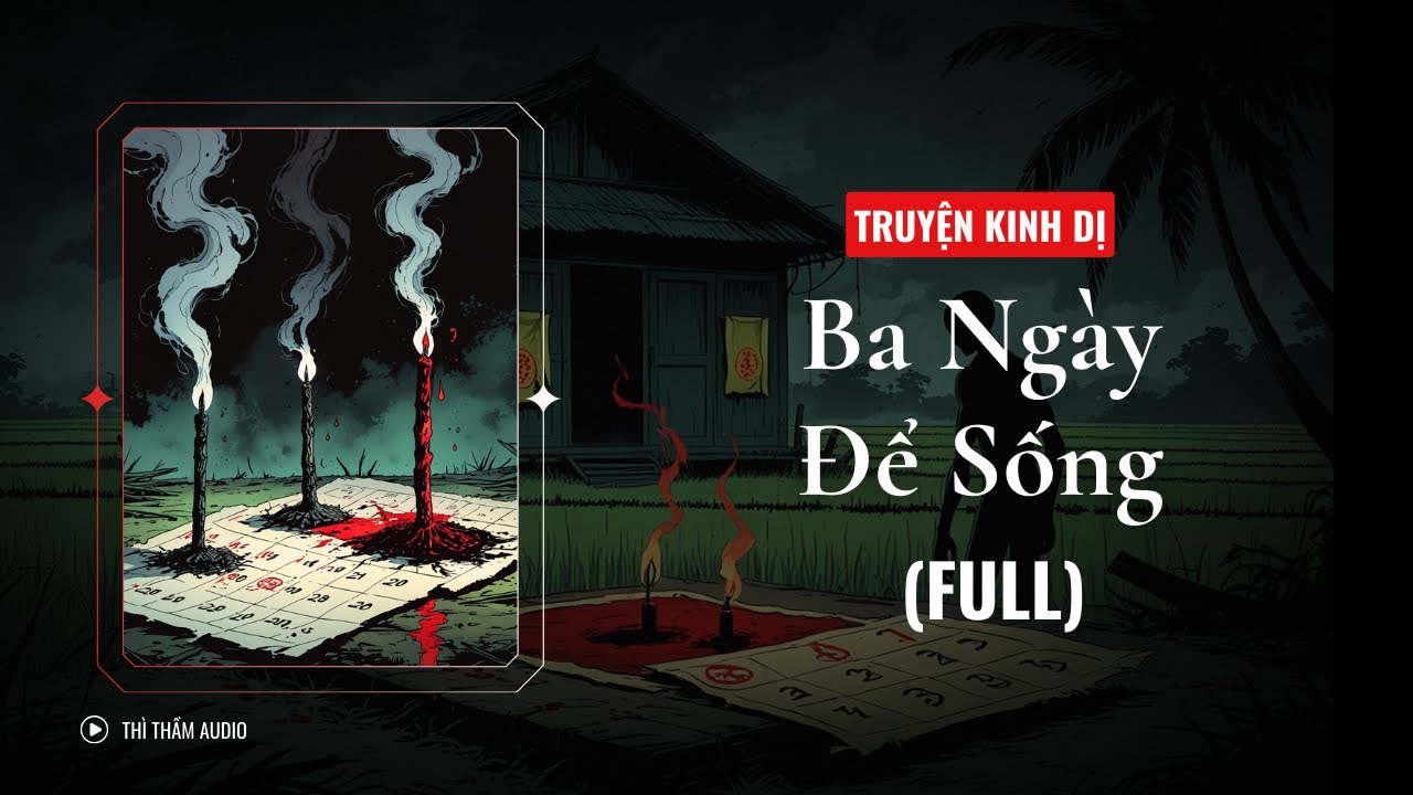 [TRUYỆN KINH DỊ FULL] | BA NGÀY ĐỂ SỐNG | THÌ THẦM AUDIO