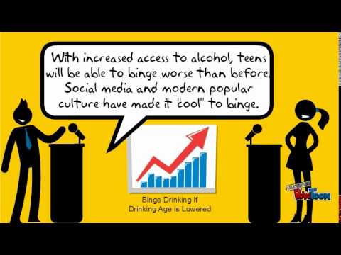 Lowering The Age Of Drinking Alcoholic And