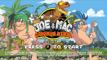 New Joe & Mac Caveman Ninja. Part 1/3.