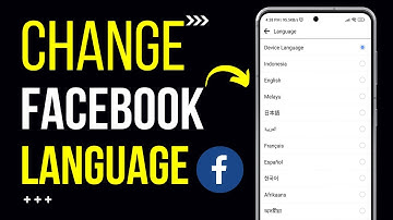 How To Change Language In Facebook 2022 100% Easy