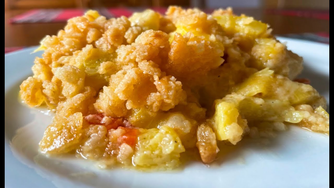 Squash Casserole with Buttery Ritz Cracker Topping Recipe YouTube