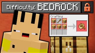 we played Bedrock Minecraft for the first time and it did NOT go well...