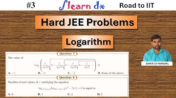 LOG3 #Logarithms for JEE Advanced | Problem-Solving Walkthrough