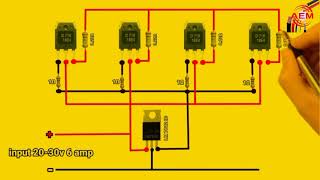 auto cut off battery charger circuit diagram alifbetacircuit #Aelectric786