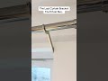 Ever wondered if there was an easier way to install a curtain pole bracket? 👀#home #diy #curtains