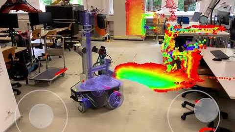 ROS in AR: Teleoperation of a Robot with an iPad