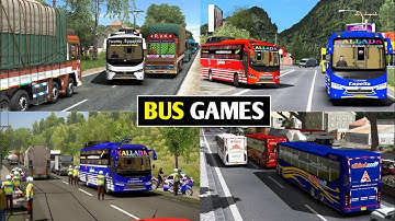 Top 5 Offline Bus Simulator Games For Android | Best Open World Bus Games For Android