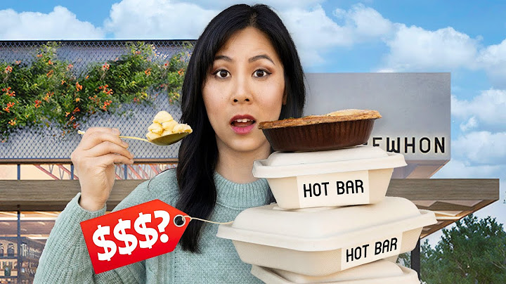 I Tested EVERY Hot Bar Food from the Most Expensive Grocery Store!