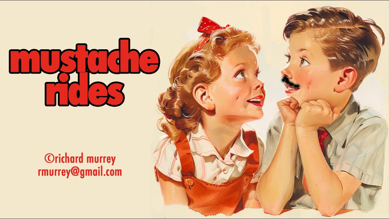 mustache rides - YouTube