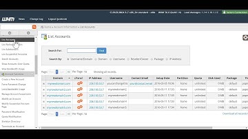 How to log into a cPanel account from WHM