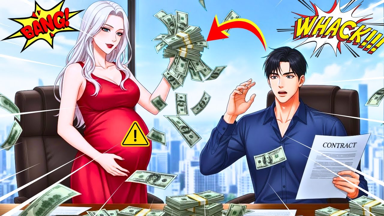 CEO GRÁVIDA Paga 20 MIL por MARIDO FALSO – Funcionário Surpreende a Empresa | Resumo de Manhwa