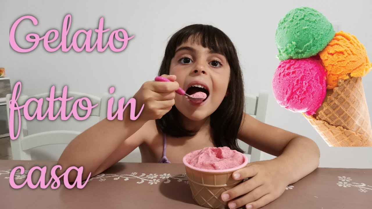 Come fare il gelato fatto in casa! Senza panna e senza gelatiera!