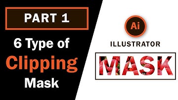 Type of Clipping Mask | Clipping Mask Tutorial | Illustrator Tutorial