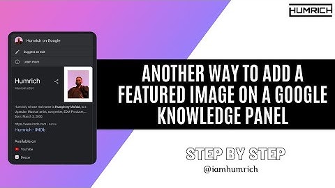 Quick Trick to Update Your Google Knowledge Panel Featured Image