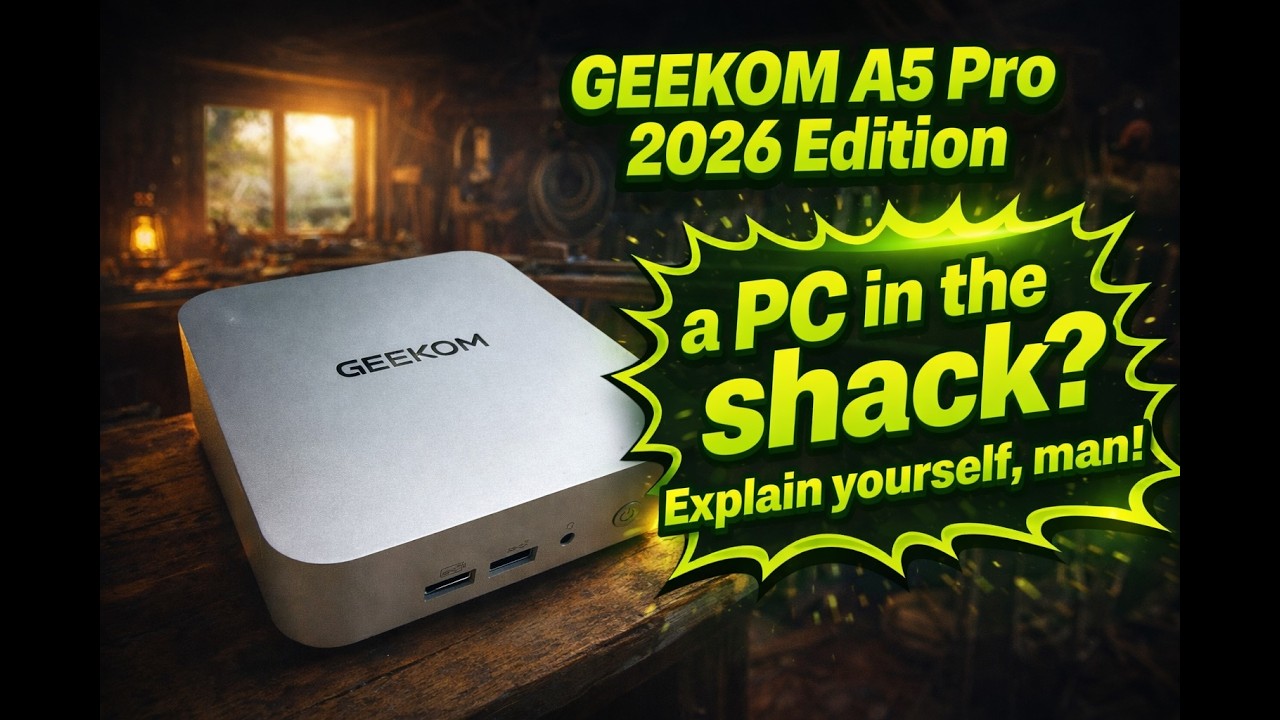 GEEKOM A5 Pro 2026 Edition / 16GB＋1TB Review of GEEKOM A5 Pro 2026 Edition (AMD Ryzen 5 7530U) mini PC