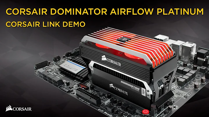 Unboxing and Installation Corsair Dominator Airflow Platinum Led Fan Hebrew