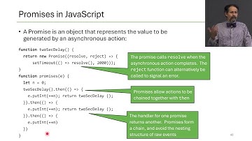 PLP 9.6-9.7: Events and Asynchronous Programming