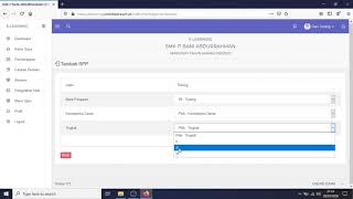 Tutorial E-learning SMK IT Badra - Bagian Guru Bikin materi Part 1