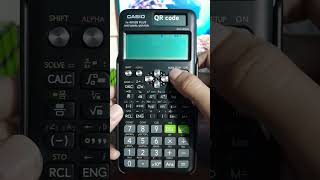 How to check calculators QR code? #calculation #calculator #hacks