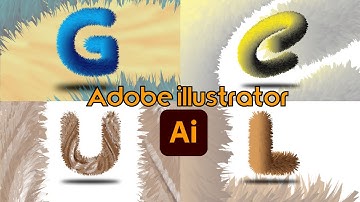 Realistic 3D Fur Effect in Adobe Illustrator