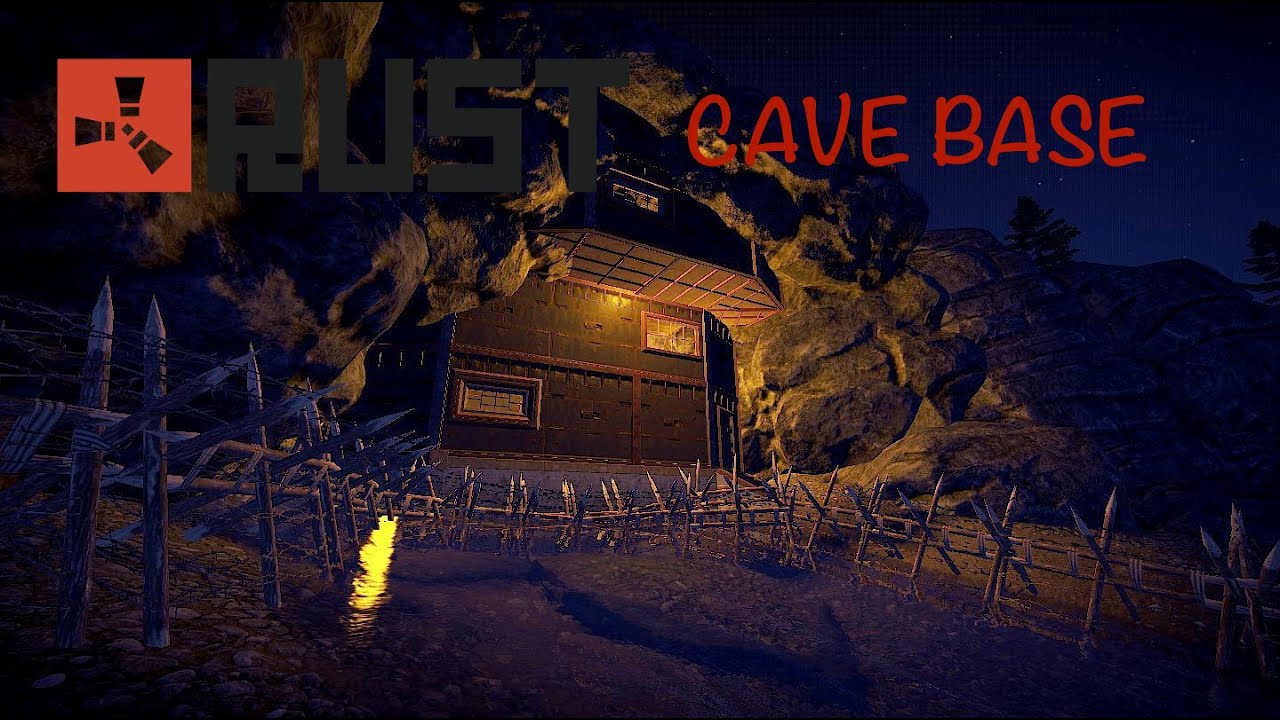 Rust (#2) - HOW TO BUILD A CAVE BASE - YouTube
