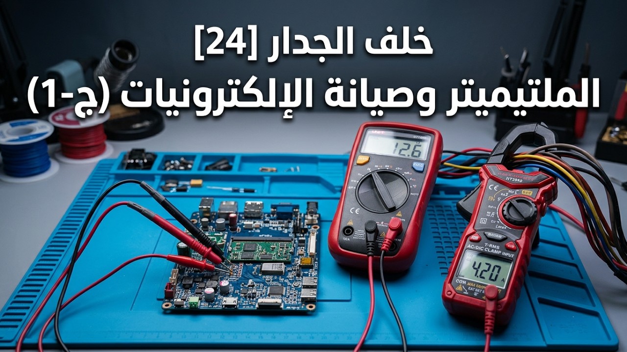 خلف الجدار [24] الملتيميتر وصيانة الإلكترونيات (ج-1)