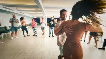 Shay Buzin and Hila - Dancing Lambada in fesstival Ballagan