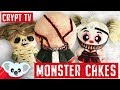 Crypt TV Monster Cakes!  | Scary Short Horror How To | Koalipops