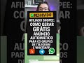 AFILIADO SHOPPE: COMO GERAR (GRÁTIS) ANÚNCIO AUTOMÁTICO PARA OS GRUPOS DE TELEGRAM E WHATSAPP