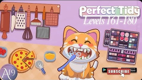 Perfect Tidy – Levels 161-180 Walkthrough 