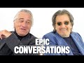 Robert de niro and al pacino have an epic conversation  gq