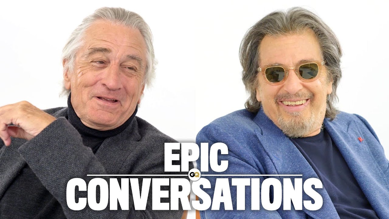 Robert De Niro And Al Pacino Have An Epic Conversation Gq Youtube