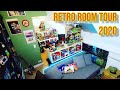 Retro room tour 2020  behind the collector 8 80s  90s toys and retro games