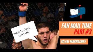 Islam Makhachev Fan Mail time #3 Even UFC Sends Fan Mail 2021