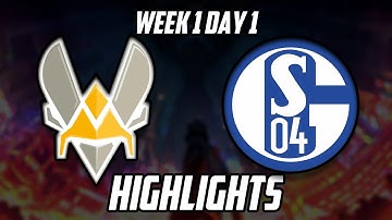 VIT vs. S04 - Week 1 Day 1 | LEC Spring Split | Vitality vs. Schalke 04 (2021) Highlights