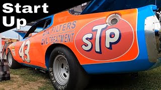 Richard Petty '74 Dodge Charger 'Start Up' & 'Walk Around'