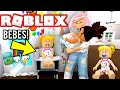 Nuevos Bebes en Bloxburg Update! Jugando con Goldie y Titi Juegos - Roblox