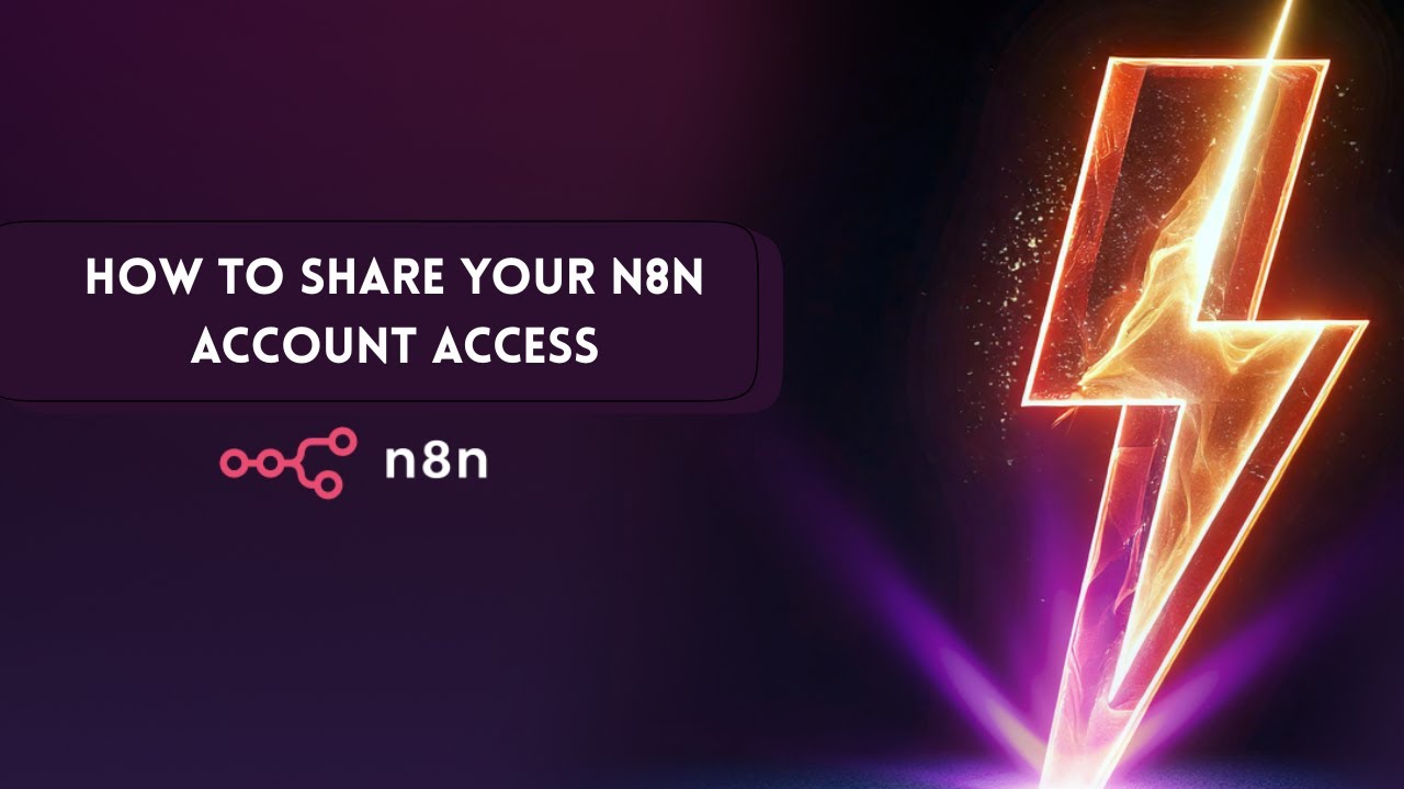 How to share your n8n account access safely