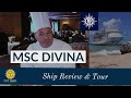 MSC Divina Cruise Ship Tour and Review | MSC Cruises | Cruise Review