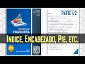 🔵 WORD 2019 : Encabezado | pie de página | marca de agua | bordes | tabla de contenido | Video 1/2 ✅