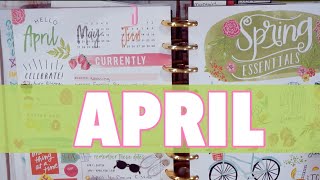 APRIL 2018 HAPPY PLANNER FLIP THROUGH | HAPPY PLANNER WEEKLY SPREADS | PEEK IN MY PLANNER