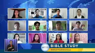 mcgi bible study august 7 2022 12 am pht ytshorts savetube vip