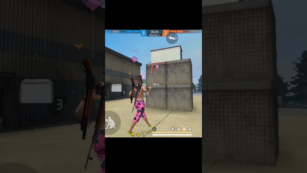 free fire new funny video game play free fire Max #Manish888yt #freefire #short